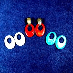 Interchangeable Retro Earrings